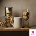 Custom 3D-Sculpted Drinkware (2 pcs)