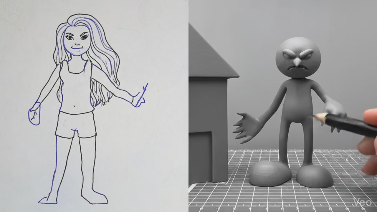 From Crayon to Keepsake: Turn Your Child’s Drawing into a 3D Masterpiece